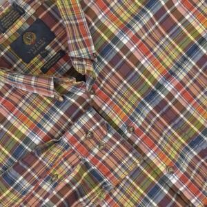 Viyella Shirt Mens XL Multicolor Plaid Cotton Wool Flannel Button Down Tartan